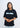 Old Soul Black Oversized Fit Yoga T-Shirt for Women