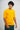 Yellow Zen Oversized Fit Yoga T-Shirt for Men