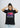Just Here For Shavansana Black Oversized Fit Yoga T-Shirt for Women