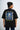 Chakras Aligned Vibes Devine Black Oversized Fit Yoga T-Shirt for Women