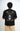 Momento Mori Black Oversized Fit Yoga T-Shirt for Men