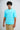 Aqua Blue Zen Oversized Fit Yoga T-Shirt for Men